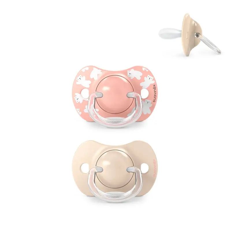 Suavinex Pacifiers Sx Pro Teat 6/18 Months Wild&Free Pink, 2 units