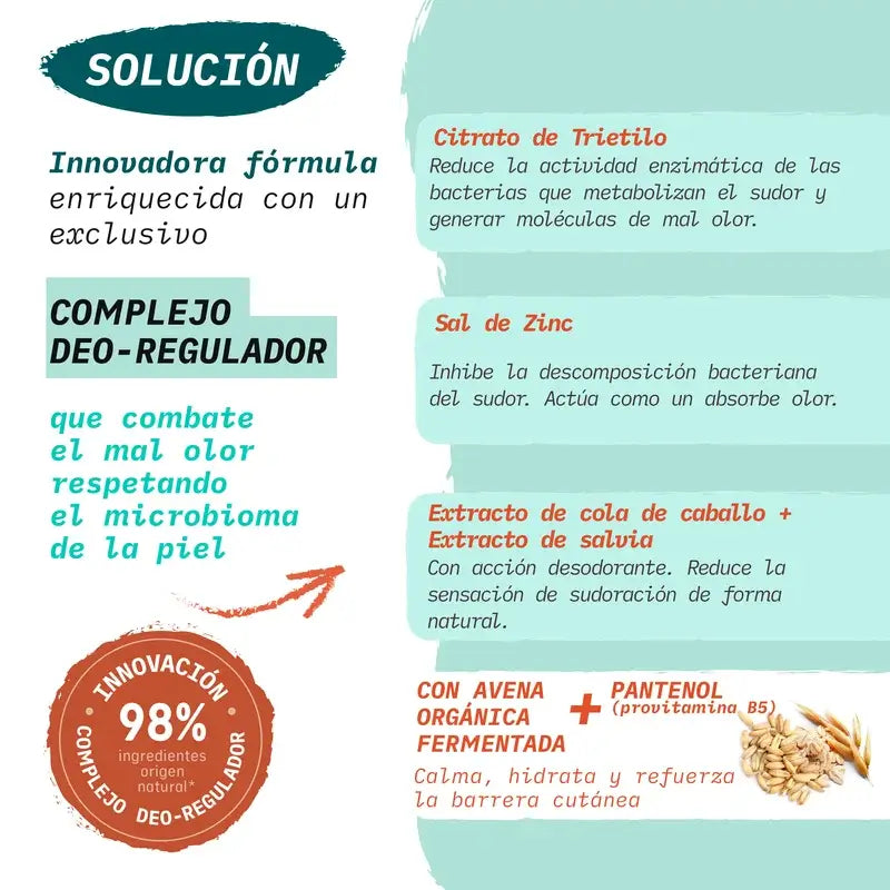 Suavinex Children's Deodorant, +8 Years, 50 Ml