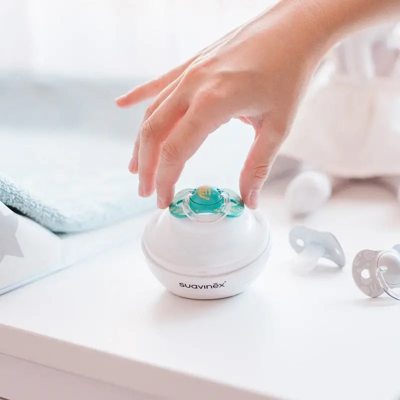 Suavinex Duccio Uv Portable Pacifier Steriliser, White