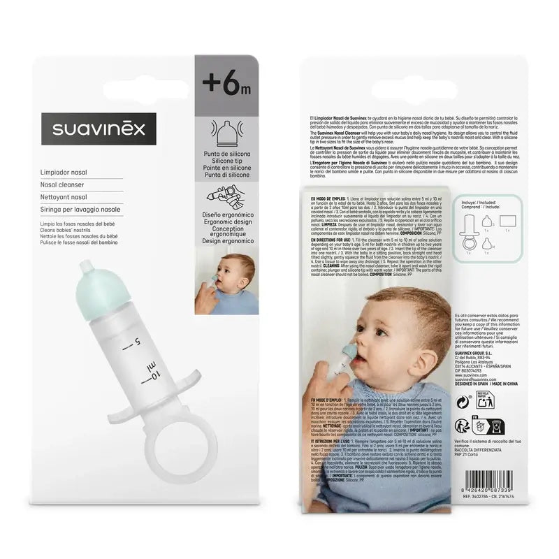 Suavinex Nasal Cleaner For Babies +6 Months