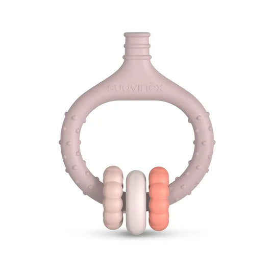 Suavinex Baby Gum Massager +0 Months, Pink