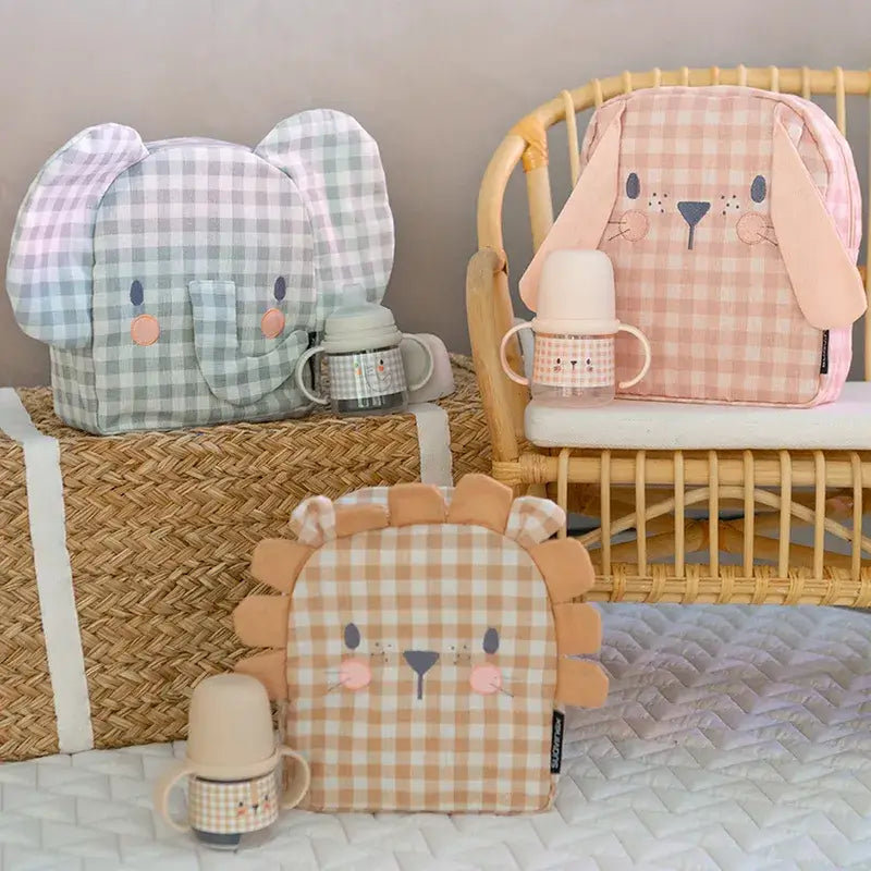 Suavinex Nursery Backpack, Rabbit, Pink