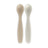 Suavinex Pack 2 Learning Spoons, +6 Months, Beige
