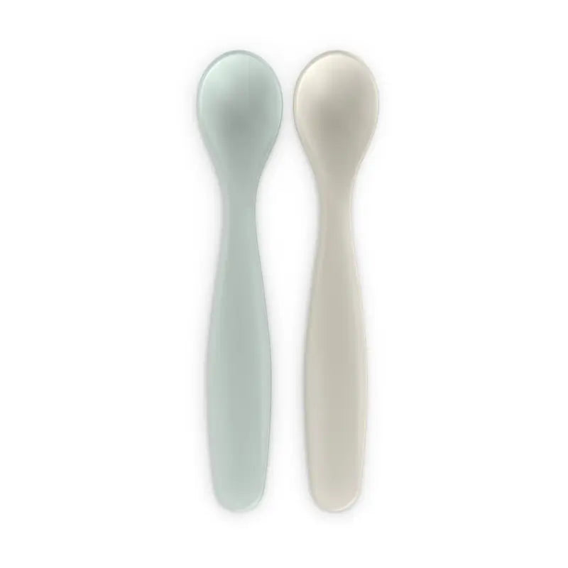 Suavinex Pack 2 Learning Spoons, +6 Months, Green