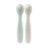 Suavinex Pack 2 Learning Spoons, +6 Months, Green
