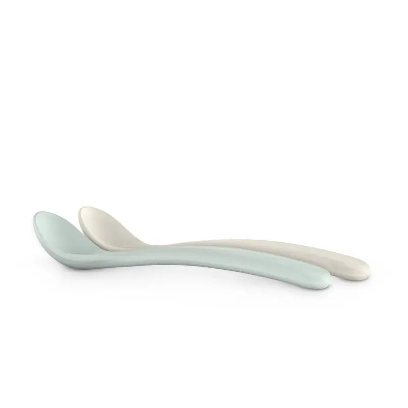 Suavinex Pack 2 Learning Spoons, +6 Months, Green