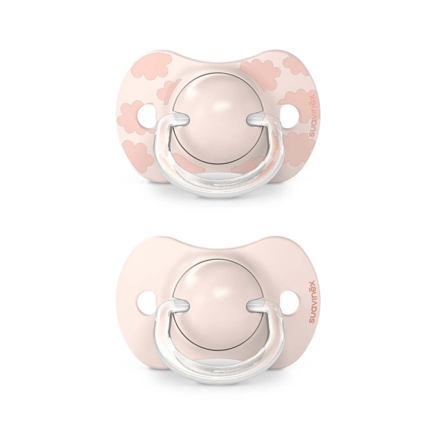 Suavinex Pacifiers Pink With Physiological Silicone Teat Sx Pro, 0-6 M, 2 units