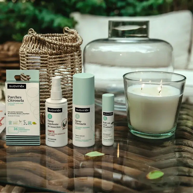 Suavinex Citronella Mosquito Repellent Patches, 36 Units