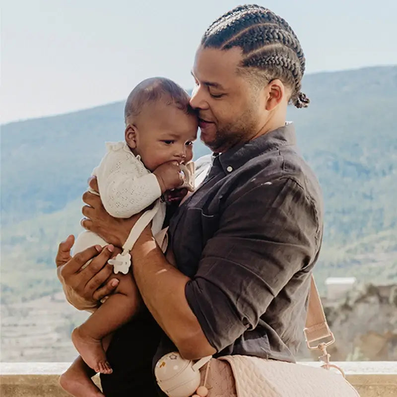 Suavinex Pacifier Holder Wonderland, Pink