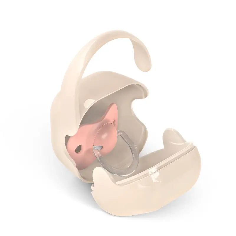 Suavinex Pacifier Holder +0 Months Wild&Free Pink