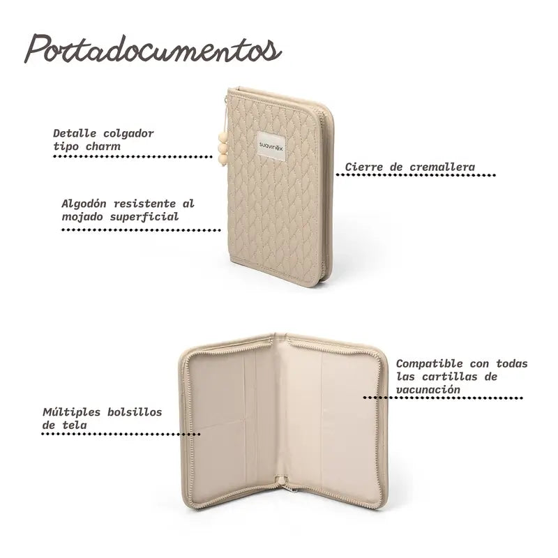 Suavinex Document Holder, Grey