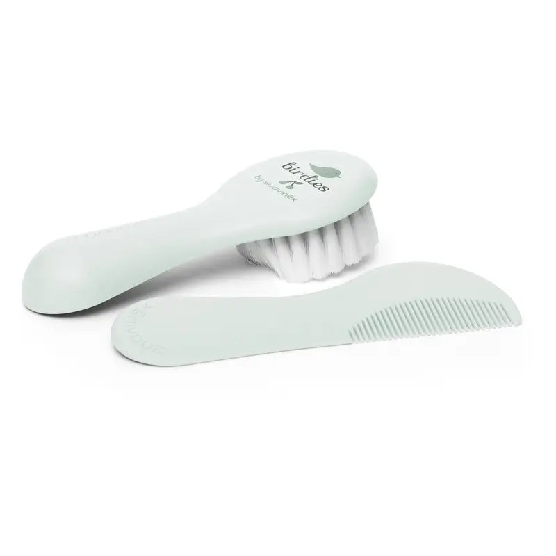 Suavinex Baby Brush & Comb, Blue
