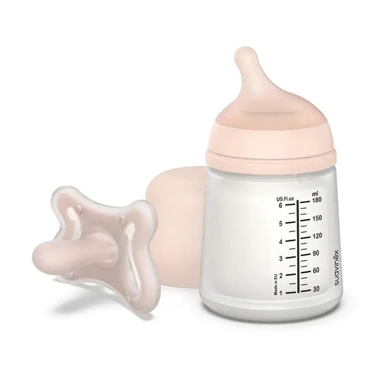 Suavinex Anti-colic Bottle + Soother Zero Zero. Fair