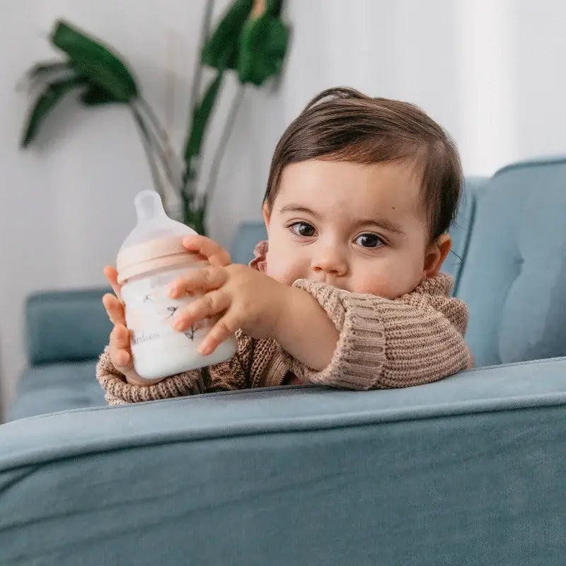 Suavinex Baby Bottles and Soother Gift Set Pink +0M Birdies Pink