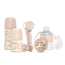 Suavinex Newborn Gift Set: Bottles + Soother + Dispenser + Dummy Holder + Pacifier + Pacifier Holder, Wonderland Pink