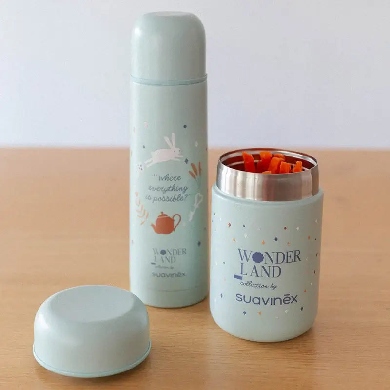 Suavinex Liquid Thermos 500 Ml, Wonderland Green
