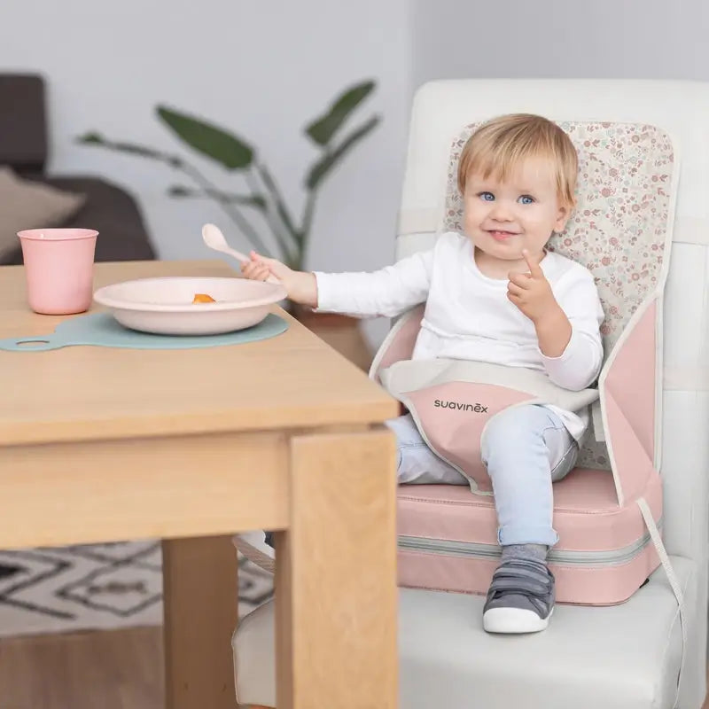 Suavinex Portable High Chair +6 Months, Blue