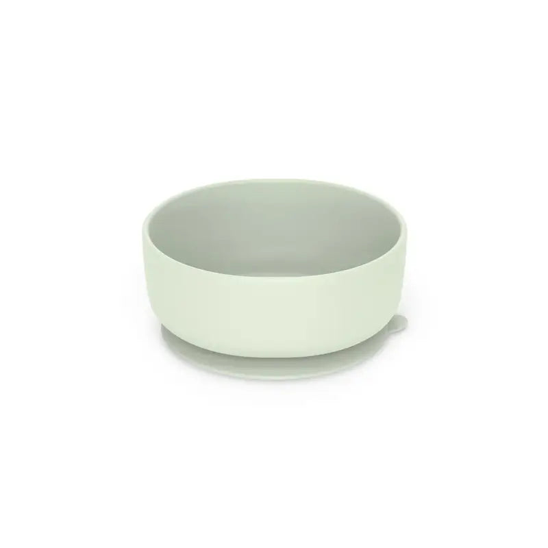 Suavinex Silicone Tableware 4 Pieces With Suction Cup, +4 Months, Green