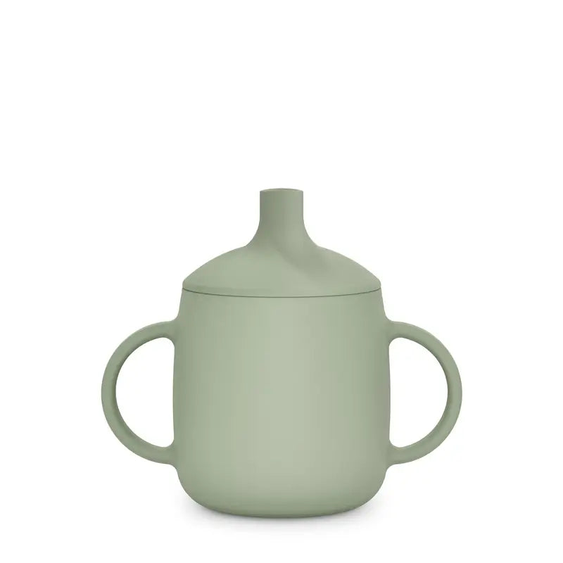 Suavinex Learning Cup 3-In-1 Silicone, +6 Months, Green