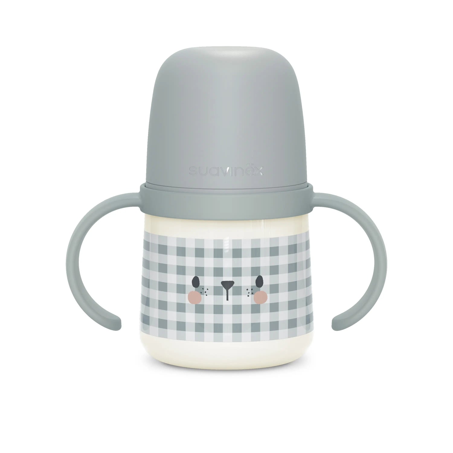 Suavinex Baby Learning Cup, Anti-Colic, +6 Months, Blue, 1 units