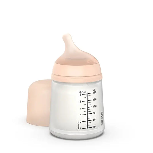 Suavinex Anti-colic Bottle Zero Zero 180 Ml, Slow Flow (S), +0 Months, Fair