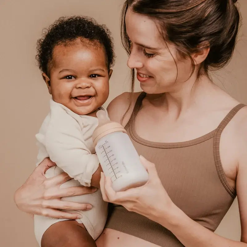 Suavinex Anti-colic Bottle Zero Zero 270 Ml, Medium Flow (M), +3 Months, Fair