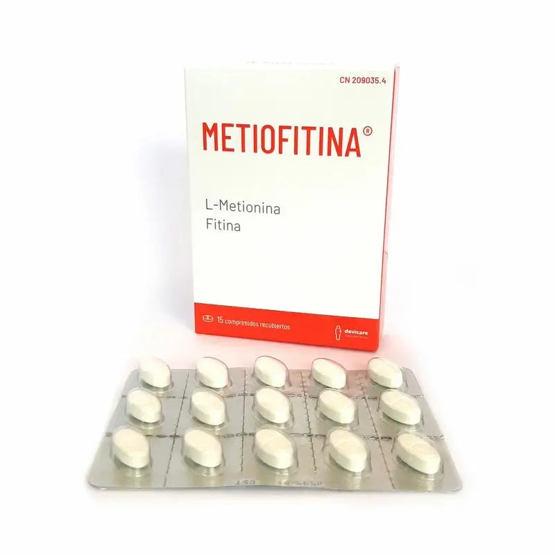 Metiofitina Complemento Alimenticio, 15 comprimidos