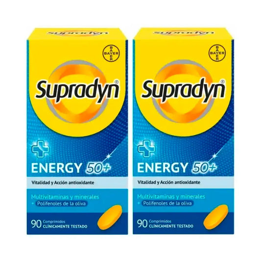 Supradyn Active 50+ Pack 2 x 90 tablets