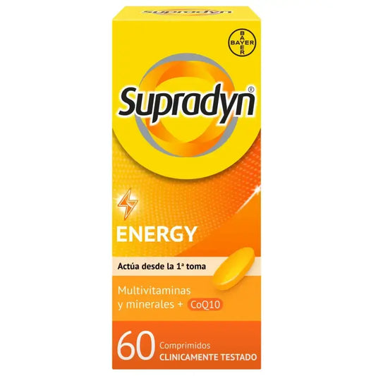 Supradyn Energy Vitamins, Minerals, Energy & Vitality, 60 Tablets