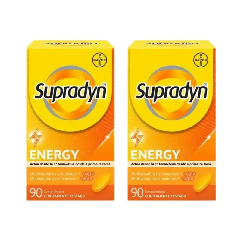 Supradyn Energy Vitamins, Minerals, and Daily Energy, 2X90 tablets