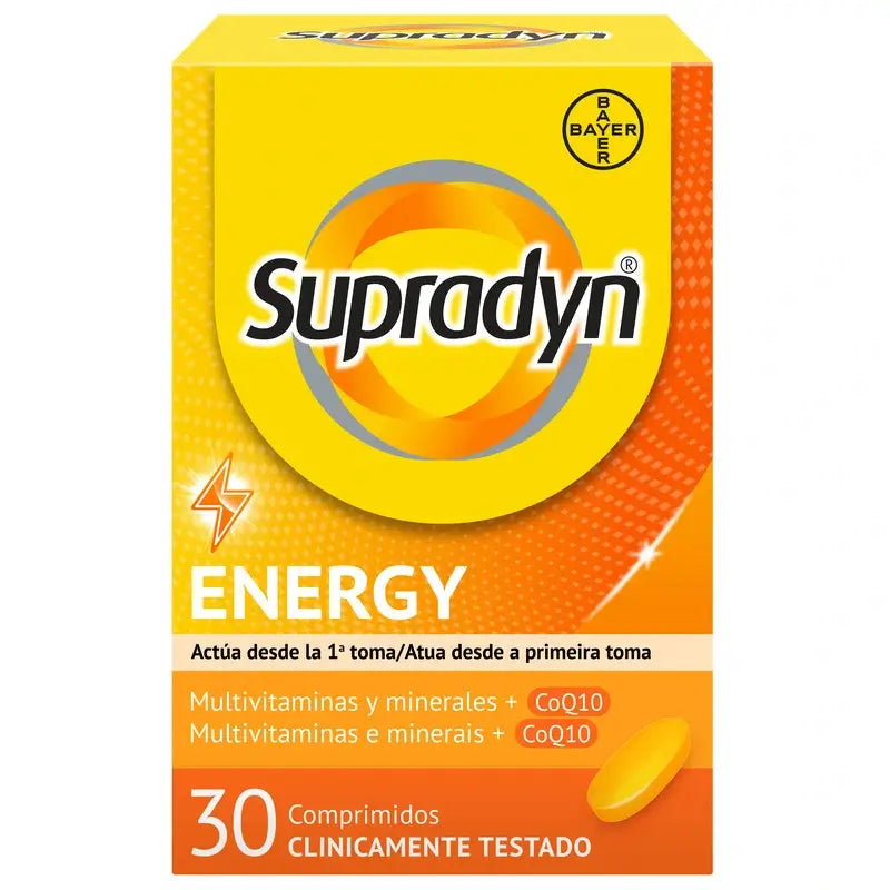 Supradyn Energy Vitamins, Minerals and Daily Energy, 30 Tablets