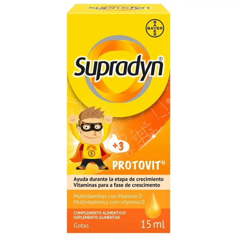 Supradyn Protovit Vitamins & Minerals for Children, 15 ml