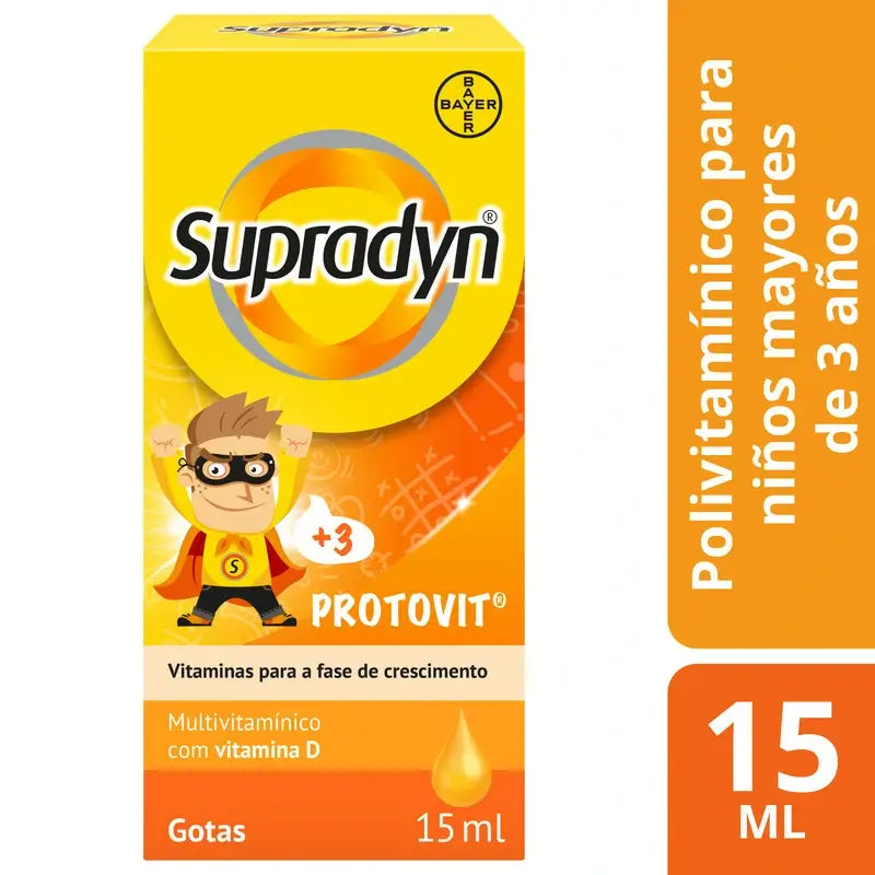 Supradyn Protovit Vitamins & Minerals for Children, 15 ml