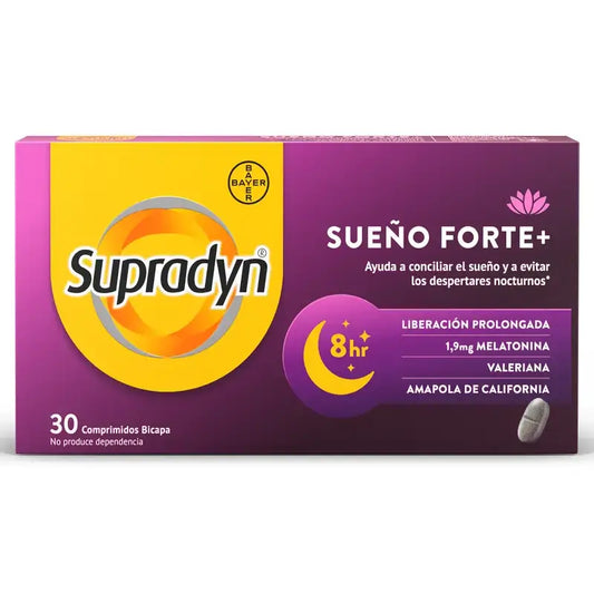 Supradyn Sleep Forte+ Reduces Nighttime Awakenings, 30 Tablets