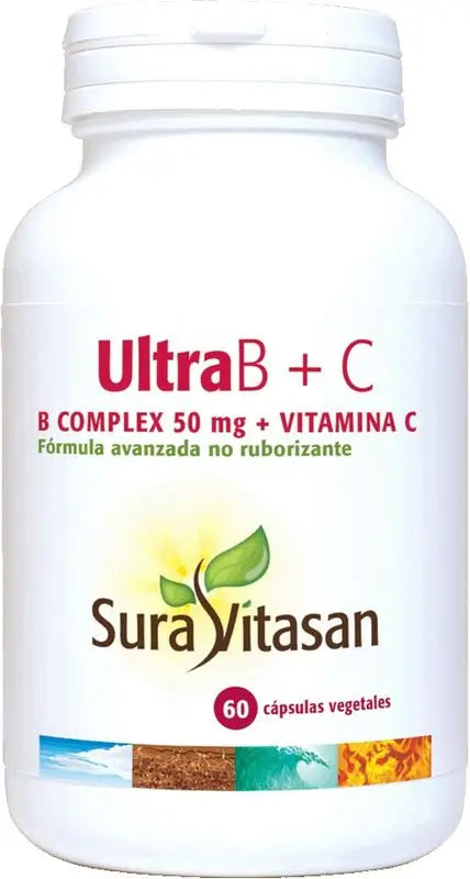 Sura Vitas Ultrab Complex + C (Coenzyme Formula), 60 Capsules