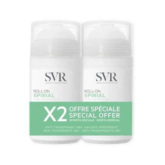 SVR Spirial Duo Roll On, 50 ml x 2 Units