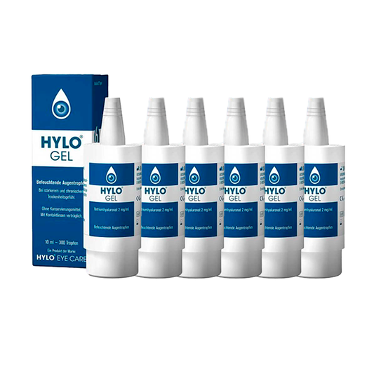 Hylo Eye Drops Gel 10 ml, 6 units