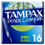 TAMPAX Compak Pearl Super Tampons with Applicator 16 pcs.