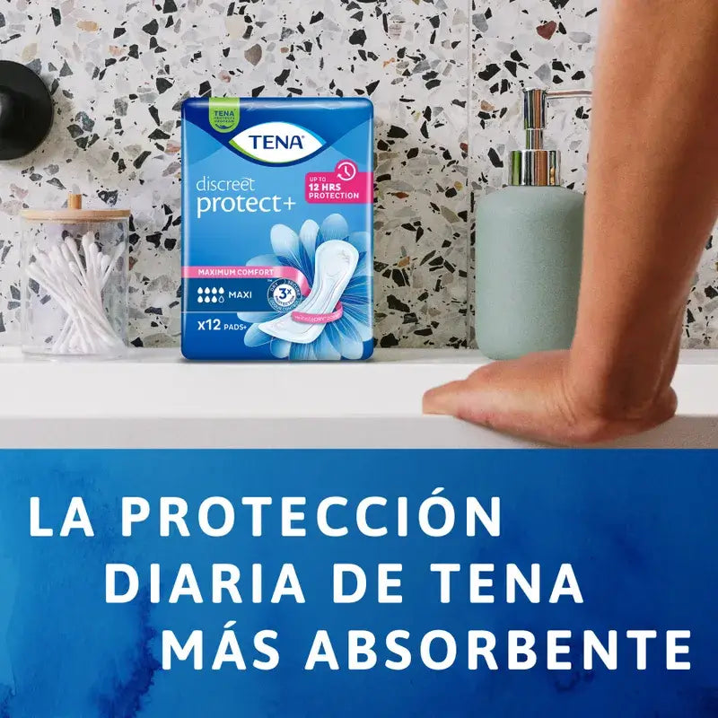 Tena Lady Compresas Maxi, 12 Units