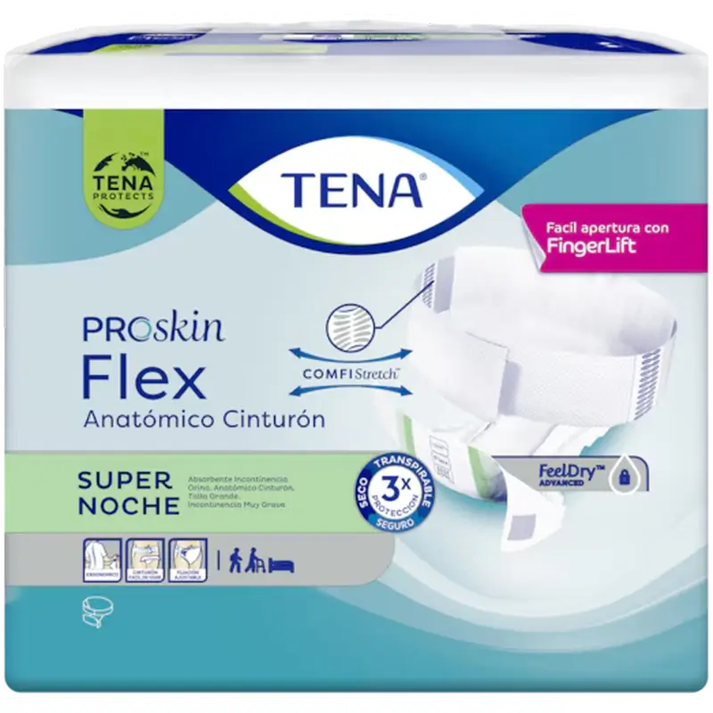 Tena Flex Proskin Super Medium Super Night , 80 units