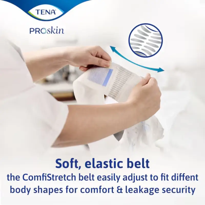 Tena Flex Proskin Super Medium Super Night , 80 units