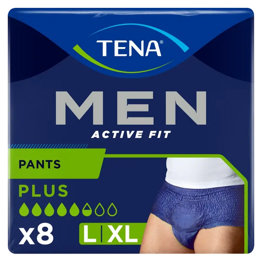 Tena Men Pants Active Size L-XL, 8 Pcs.