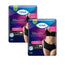 Tena Pack Silhouette Cream Plus High Waist Size M, 2 X 9 Units