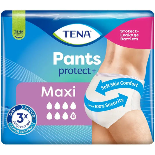 Tena Pants Maxi Size M, 10 Units