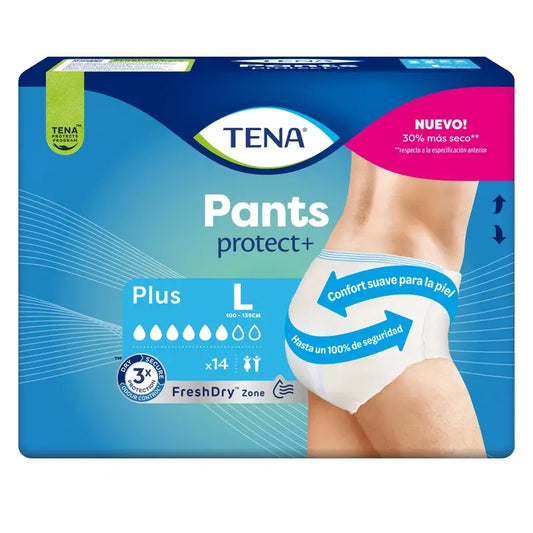 Tena Pants Plus Large , 14 pieces