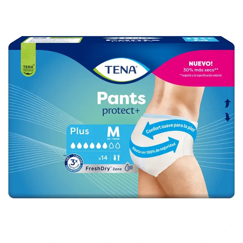 Tena Pants Plus Medium , 14 units