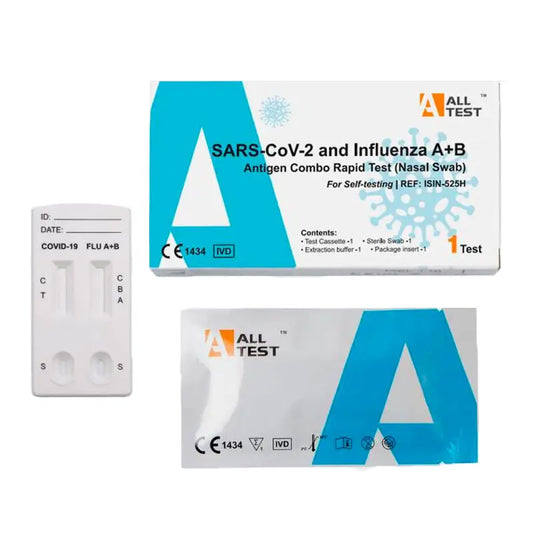 SARS-CoV-2 and Influenza A/B Duo-Antigen Test, 1 Unit