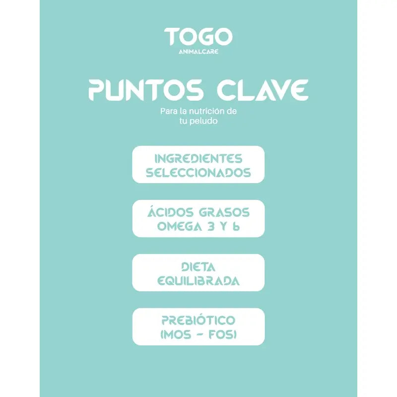 Togo Salmon Dry Feeding, 15 kg