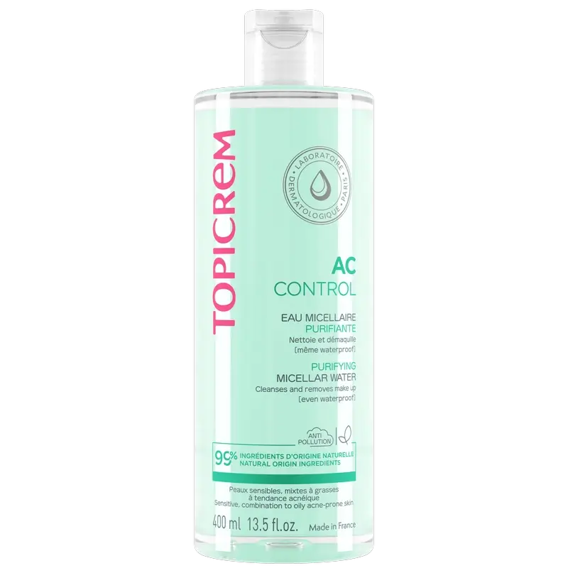 Topicrem Ac Control Purifying Micellar Water, 400 ml