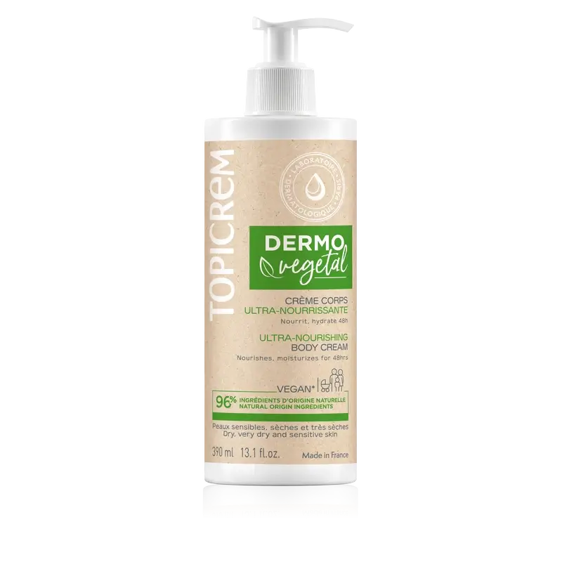 Topicrem Dermovegetal Body Cream , 390 ml